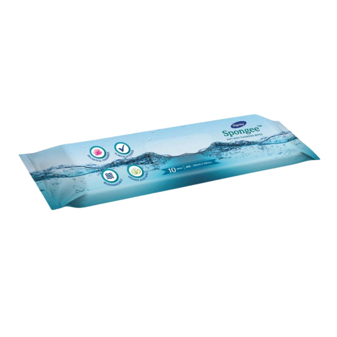 Rms Dignity Spongee Body Wipes